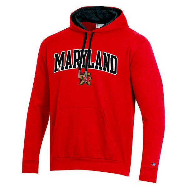 Mens Champion University of Maryland Pullover Hoodie - image 