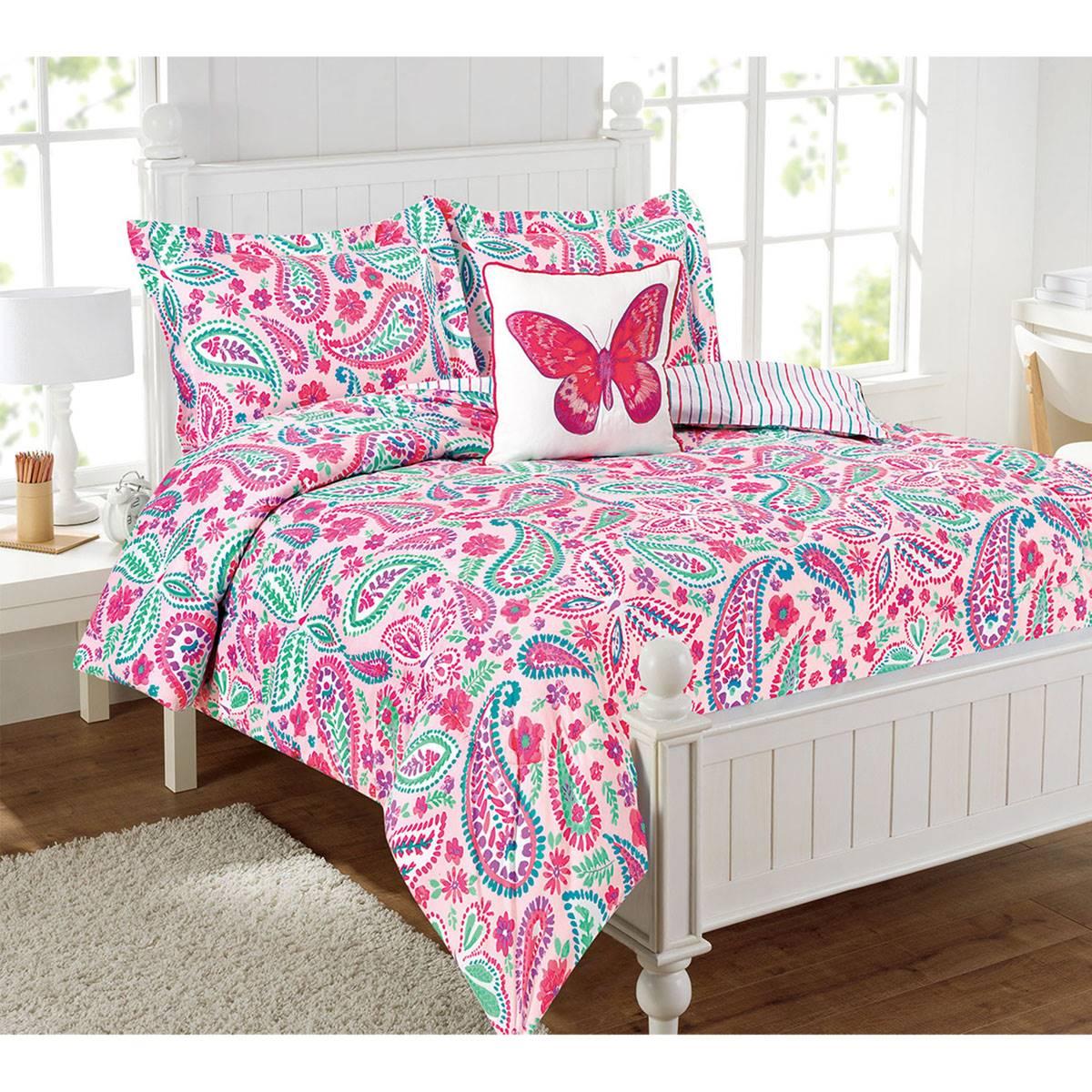 Alex & Bella Watercolor Flutter Comforter Bedding Set