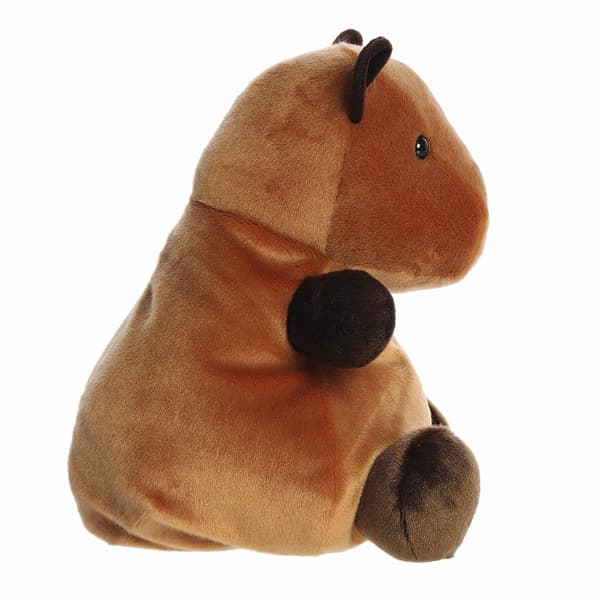 Palm Pals™ 13in. Sid Capybara™ Eco Friendly Plush Beanie
