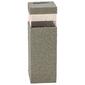iZoom Faux Concrete Bollard Solar Light - image 1