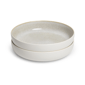 Sango Anderson Cream 10in. Large Ceramic Serving Bowl - Set of 2 - image 1