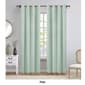 Polyester Velvet Stripe Embossed Curtain Panel - image 4