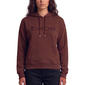 Womens  Bebe Satin Logo Fleece Pullover - image 1