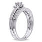 Loveblooms&#8482; 10kt. White Gold Diamond Bridal Ring Set - image 2
