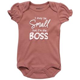 Baby Girl &#40;NB-9M&#41; Wild Child Small Boss Girl Bodysuit
