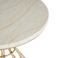 9th & Pike® Contemporary Gold Metal Accent Table - image 5