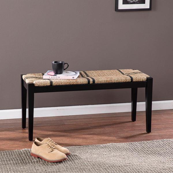Southern Enterprises Gallocano Seagrass Bench