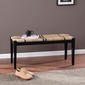 Southern Enterprises Gallocano Seagrass Bench - image 1