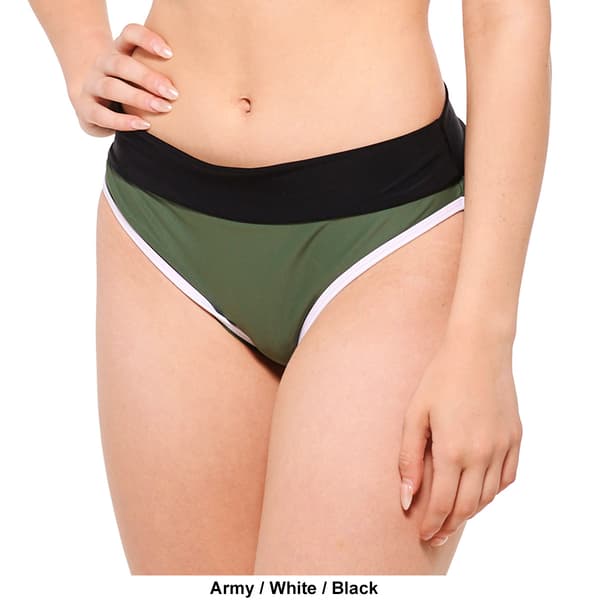 Juniors Cyn & Luca Tilly Swim Bottoms - image 