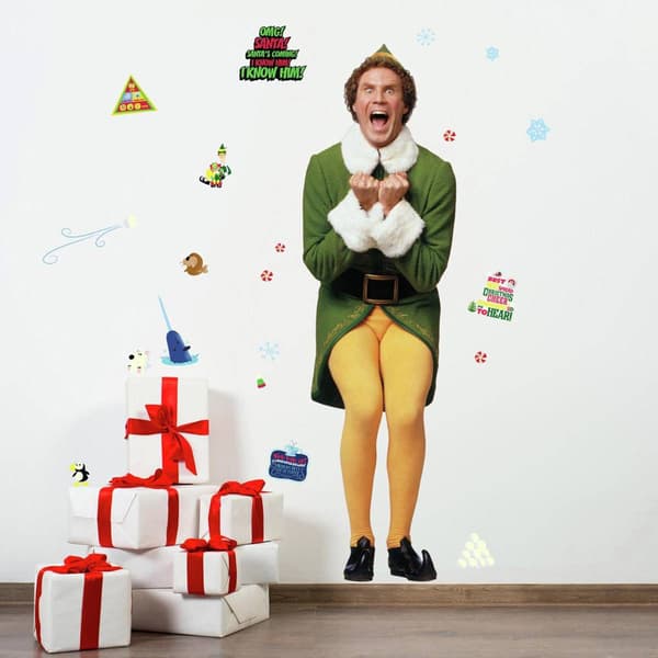 RoomMates(R) Buddy The Elf Peel &amp; Stick Giant Wall Decals - image 