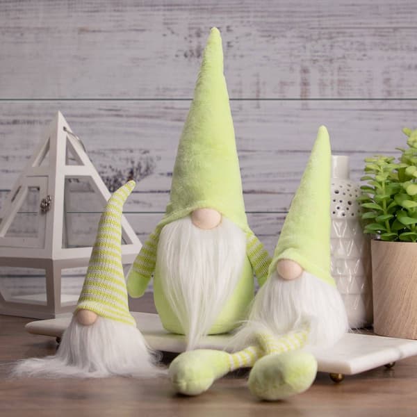 Northlight Seasonal 16in. Sitting Spring Gnome Figure