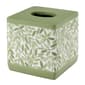 Avanti Stratford Green Tissue Box Cover - image 1