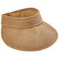 Womens Madd Hatter Solid Woven Visor - image 1