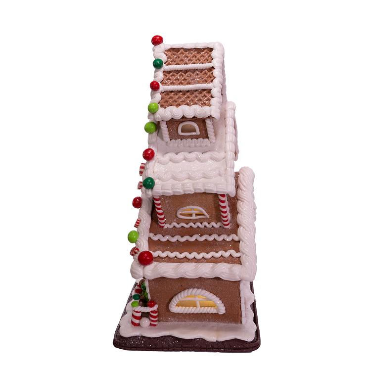 Kurt S. Adler 13in. LED Gingerbread Cookie House