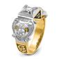 Mens Gentlemen&#8217;s Classics&#8482; 14kt. Gold 1/5ctw. Diamond Rite Ring - image 7