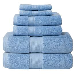 Zero Twist Hotel 6pc. Bath Towel Set