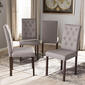 Baxton Studio Gardner Upholstered Dining Chairs - Set of 4 - image 1