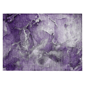 HomeRoots Grey & Purple Abstract Non Skid Indoor Outdoor Accent - image 2