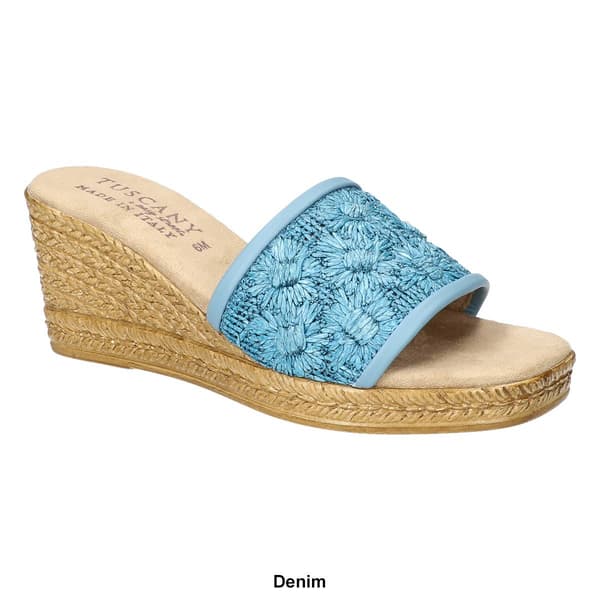 Womens Tuscany by Easy Street Ricci Wedge Sandals