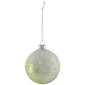 Northlight 4ct. Snowflakes Shiny Glass Ball Christmas Ornaments - image 5
