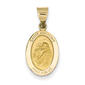 Unisex Gold Classics&#40;tm&#41; 14kt. Gold St. Anthony Medal Pendant - image 1