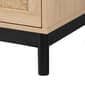 Baxton Studio Cherelle Light Brown 3-Drawer Storage Cabinet - image 6