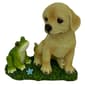 Puppy & Frog Decorative Figurine - image 1