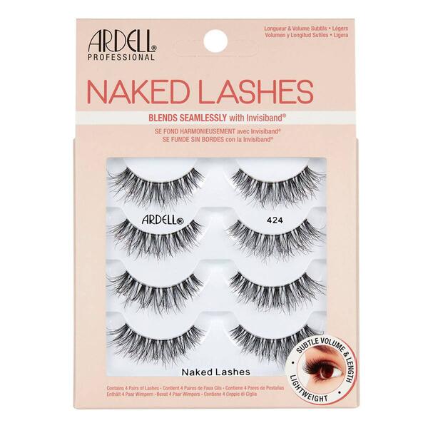 Ardell&#40;R&#41; Naked False Eyelashes #424 - 4 Pack - image 