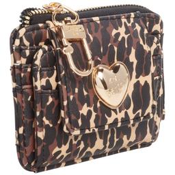 Betsey Johnson Leopard French Wallet
