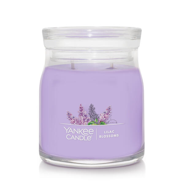 Yankee Candle&#40;R&#41; Signature 13oz. Lilac Blossoms&#40;tm&#41; Medium Jar Candle - image 