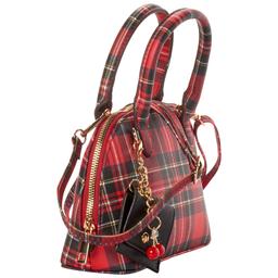 DS Fashion Plaid Small Dome Crossbody