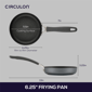 Circulon® A1 Series ScratchDefense Nonstick 6.25in. Frying Pan - image 2