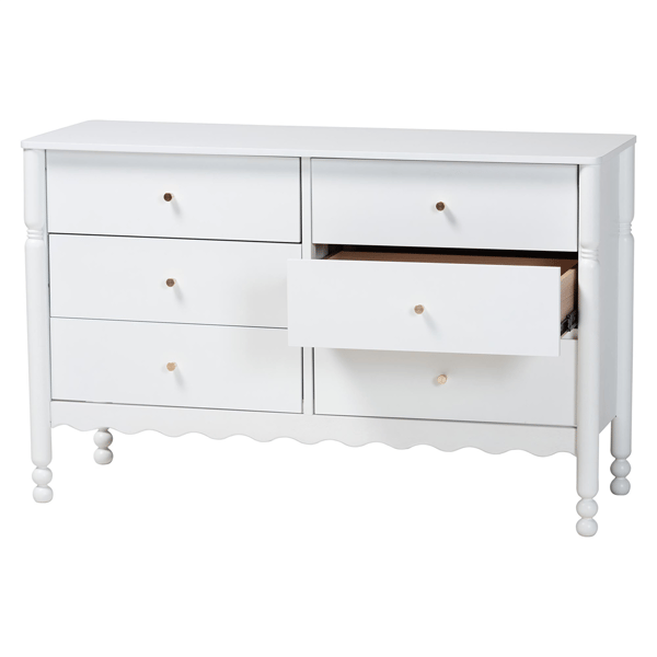 Baxton Studio Hoffman 6-Drawer Dresser