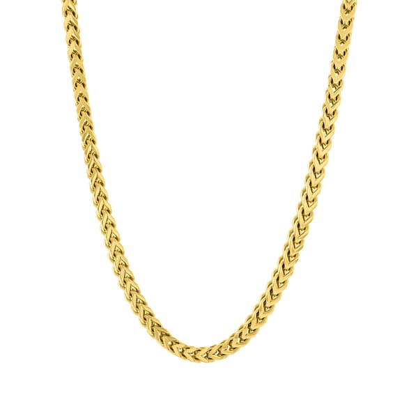 Mens Gentlemen's Classics&#40;tm&#41; Stainless Steel Franco Chain Necklace - image 