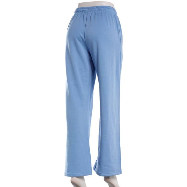 Juniors Freeze Stitch Hawaii Wide Leg Fleece Sweatpants