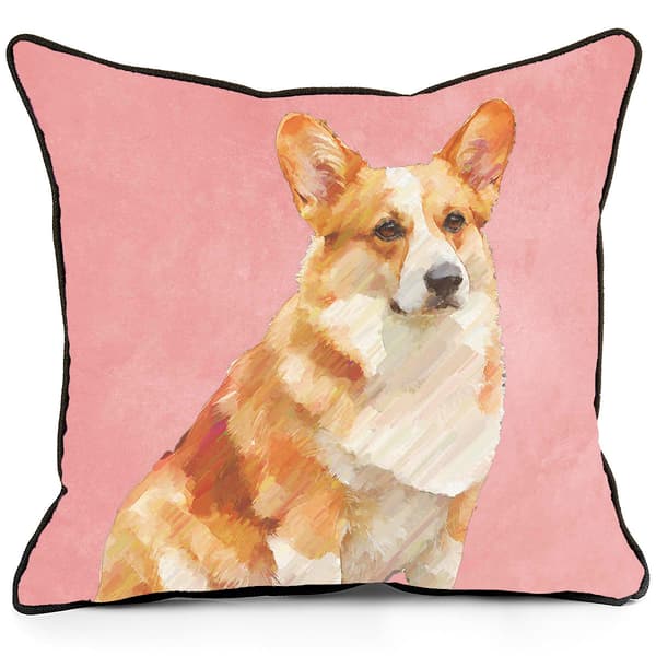 Corgi Decorative Pillow - 18x18 - image 
