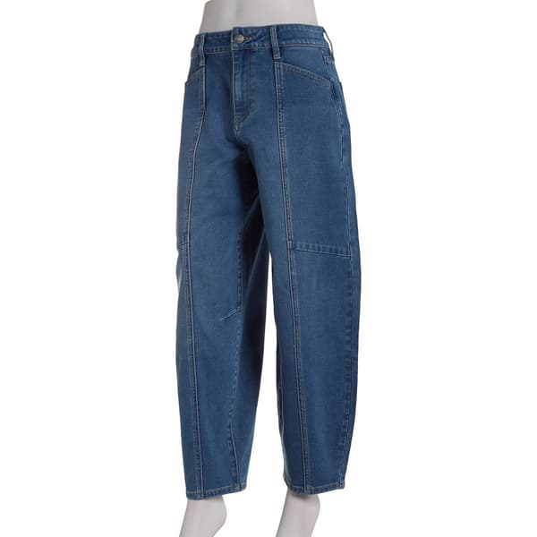 Womens Royalty Barrel Fit with Seam Detail Jeans