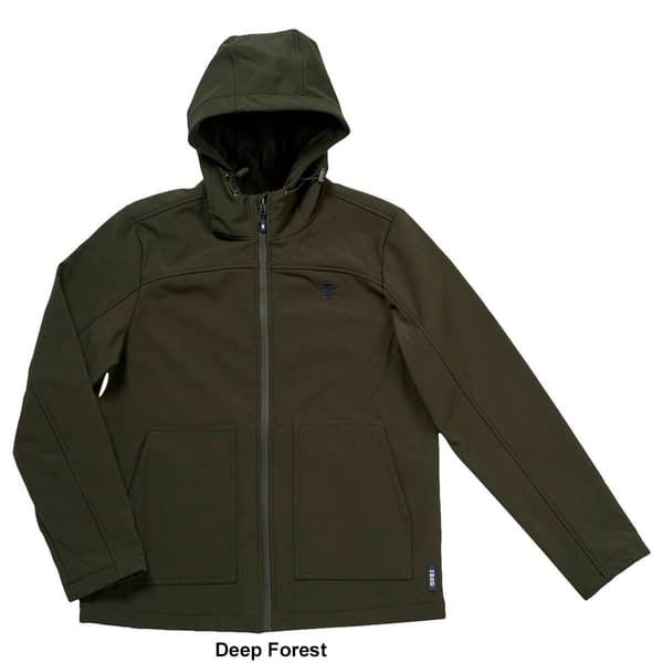 Mens IZOD® Hooded Softshell