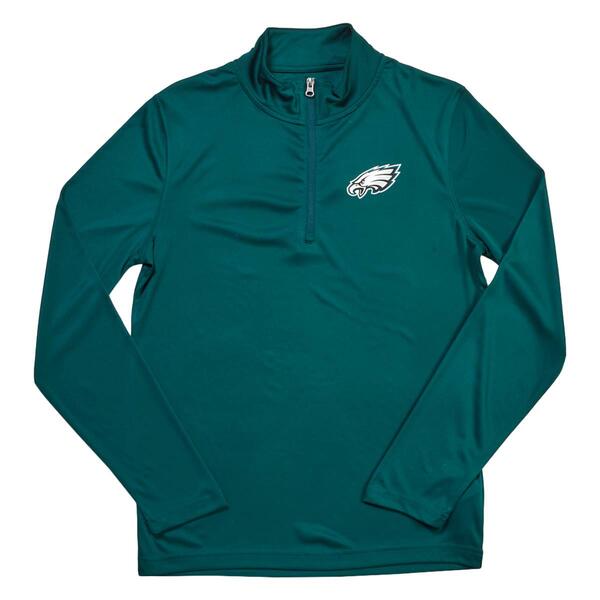 Mens Fanatics Philadelphia Eagles Underdog Mindset 1/4 Zip Shirt - image 
