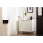 South Shore Maliza White & Gold Geometric Storage Cabinet - image 3