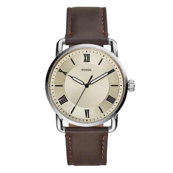 Mens Fossil Copeland Silver-Tone Sunray Dial  Watch - FS5663 - image 