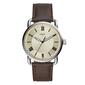 Mens Fossil Copeland Silver-Tone Sunray Dial  Watch - FS5663 - image 1