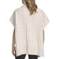 Womens Calvin Klein Cable Poncho Cowl Neck Sweater - image 2