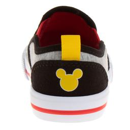 Toddler Boys Disney Mickey Mouse Slip On Canvas Fashion Sneakers