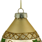 Northlight 2pc. Golden Glitter Holly Finial Christmas Ornaments - image 5