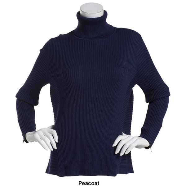 Women Payton & Primrose Long Sleeve Ribbed Pullover