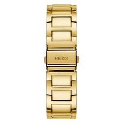 Womens Guess Gold-Tone Crystal Accented Watch - U1156L2