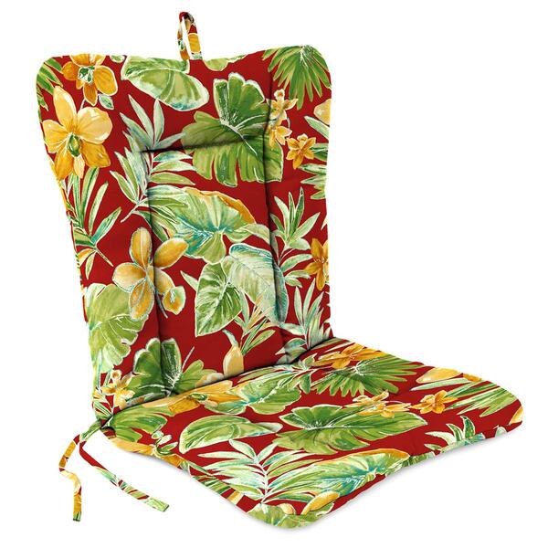 Jordan Manufacturing Beachcrest Floral High Back Chair Cushion - image 