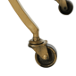 9th & Pike® Contemporary Gold Metal Bar Cart - image 5