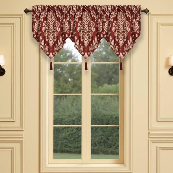 Royal Court Lazia Damask Window Ascot Valance - 21x40